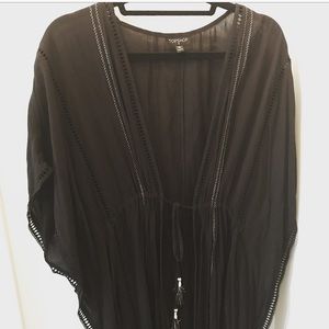 Beautiful Embroidered Topshop Cover Up